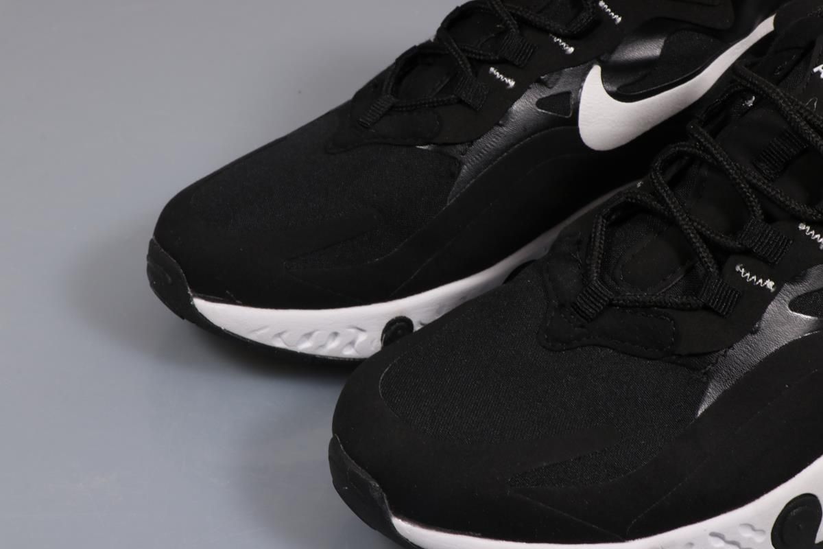 Nike Air Max 270, черно-белые, нейлон, женские, мужские