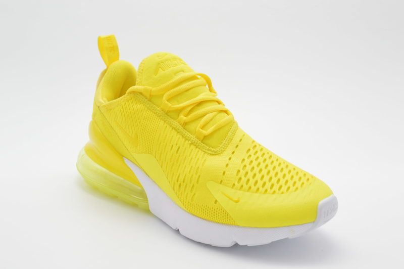 Nike Air Max 270, желтый, нейлон, мужские, женские