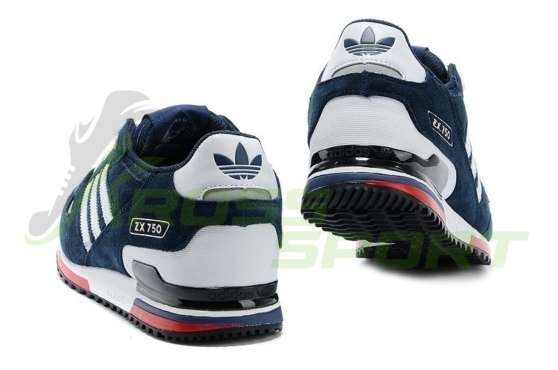  Adidas ZX 750 Men Dark blue/White