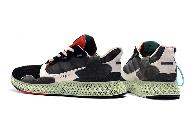  Adidas ZX 4000 4D Black/Grey/Red (40-44)