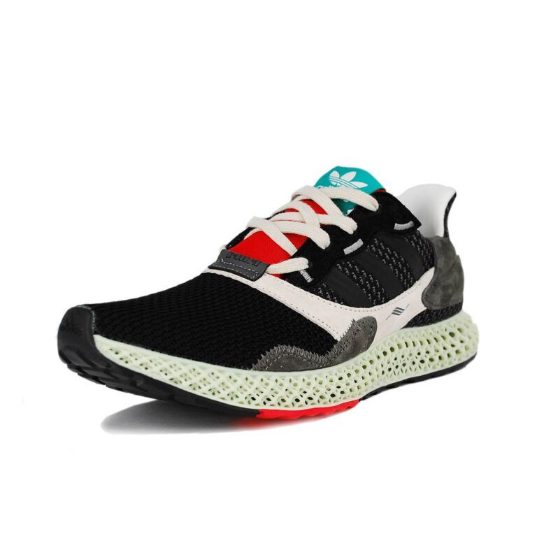  Adidas ZX 4000 4D Black/Grey/Red (40-44)